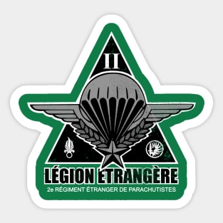 Légion Étrangère 2 REP (distressed) Sticker